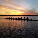 people rowing